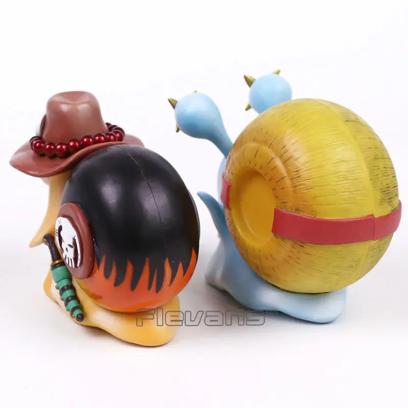 One Piece – Den Den Mushi Luffy and Ace 2pcs/set Figure (11cm) Action & Toy Figures
