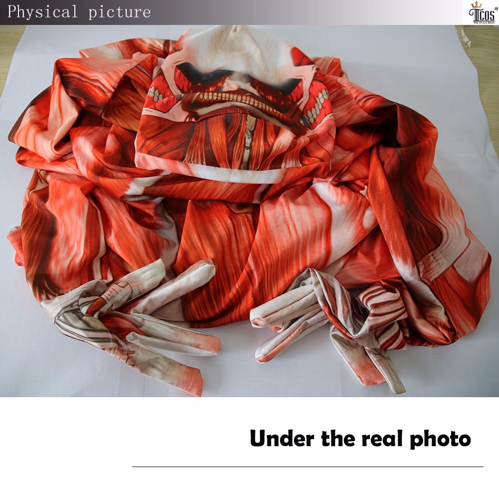 Attack On Titan – Colossal Titan Cosplay Costume Cosplay & Accessories