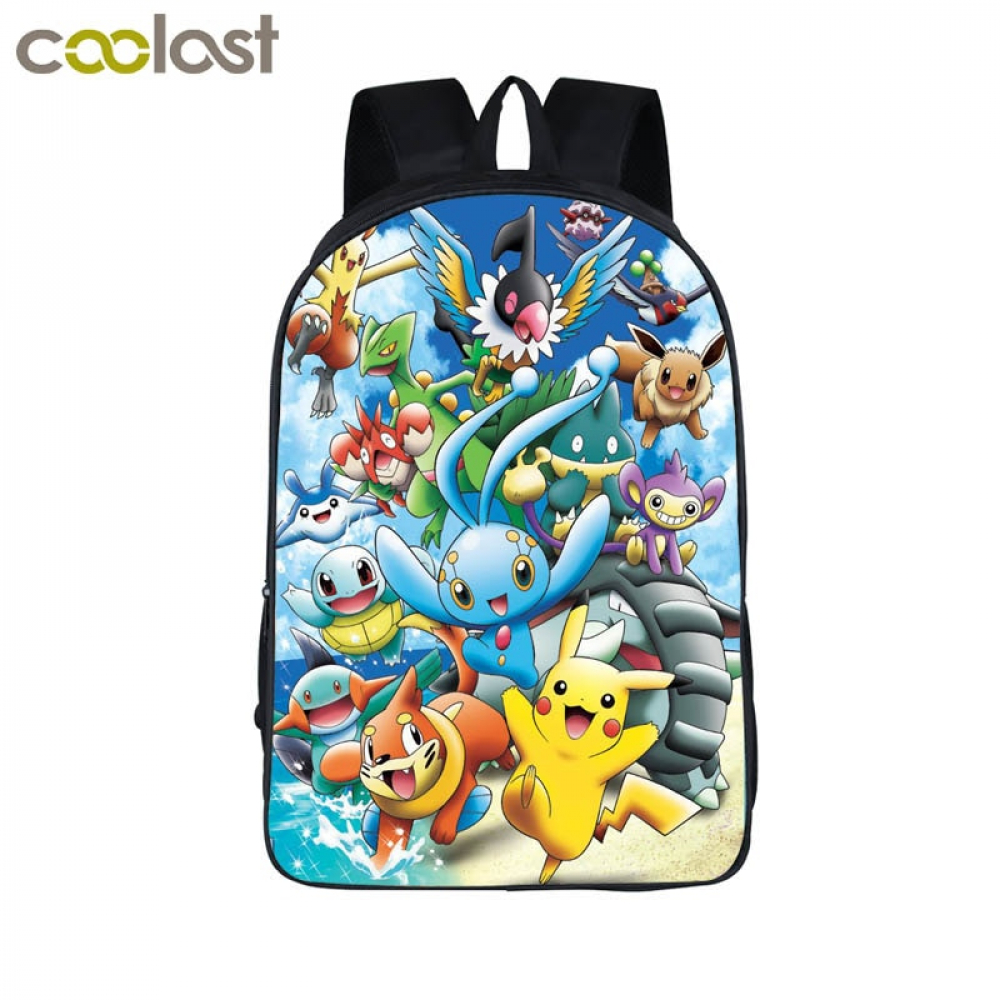 pokemon school bag