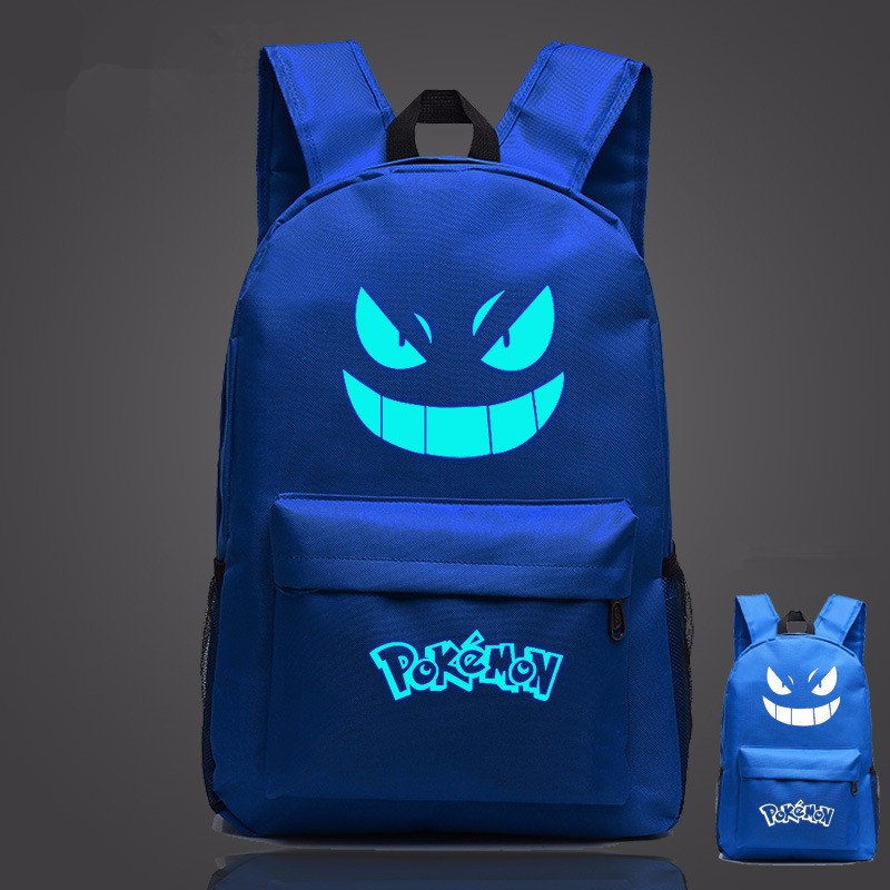 Pokemon – Gengar Glowing Backpack (16 Colors) Bags & Backpacks