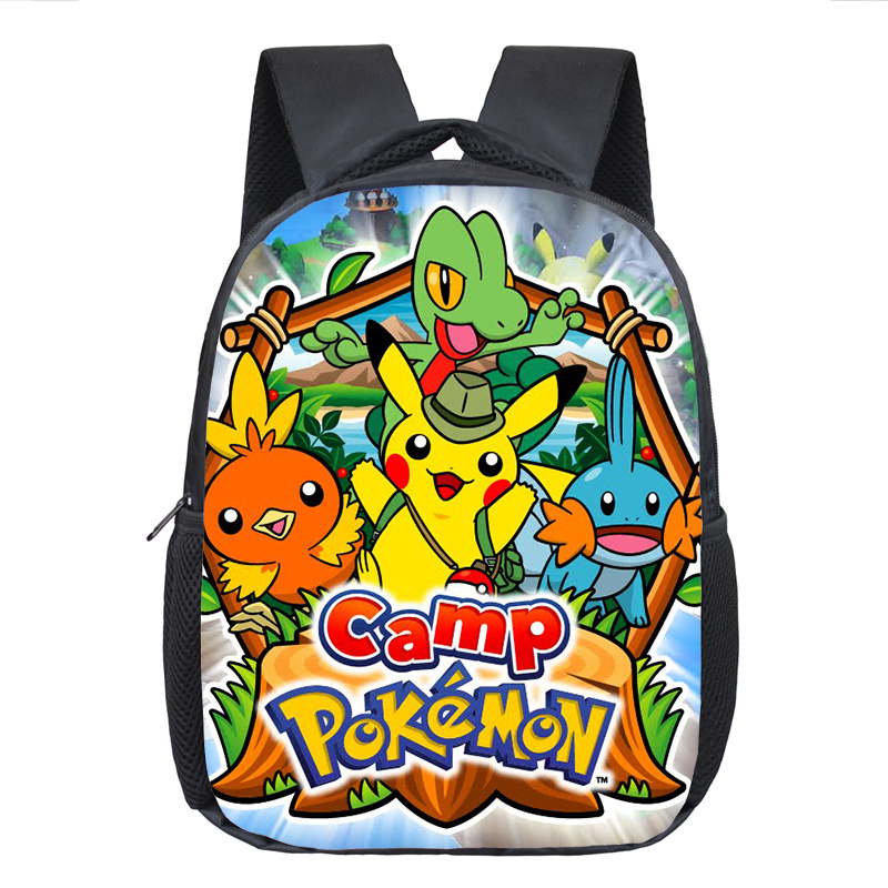 Pokemon – Cute 3D Printed School Bags for Kids (30 Styles) Bags & Backpacks