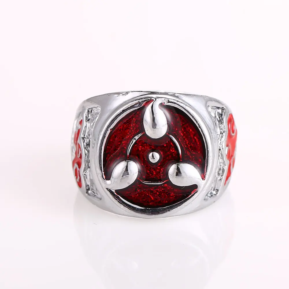 Naruto – Sharingan Uchiha Ring Rings & Earrings