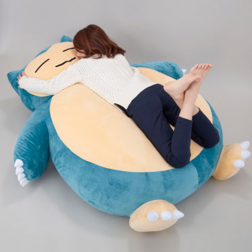 Pokemon – Snorlax Bed Pillow Plush (150cm) Bed & Pillow Covers Dolls & Plushies