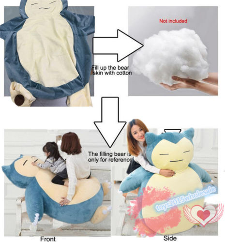 Pokemon – Snorlax Bed Pillow Plush (150cm) Bed & Pillow Covers Dolls & Plushies
