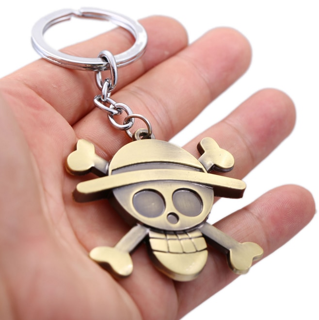 One Piece – Straw Hat Pirates Emblem Necklace Keychain (5cm) Keychains Pendants & Necklaces