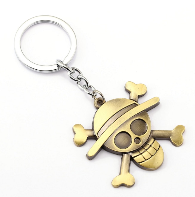 One Piece – Straw Hat Pirates Emblem Necklace Keychain (5cm) Keychains Pendants & Necklaces