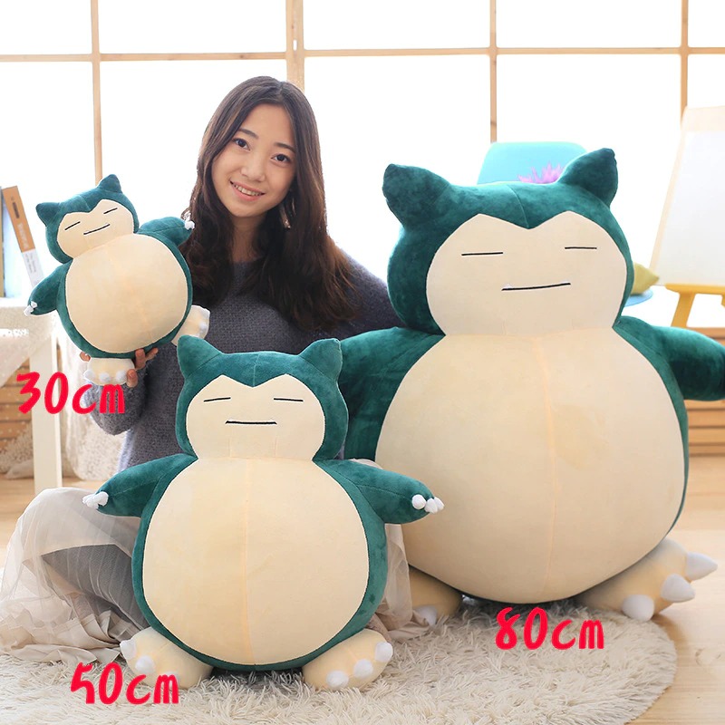 Pokemon – Snorlax Soft Stuffed Plush (30-80cm) Dolls & Plushies