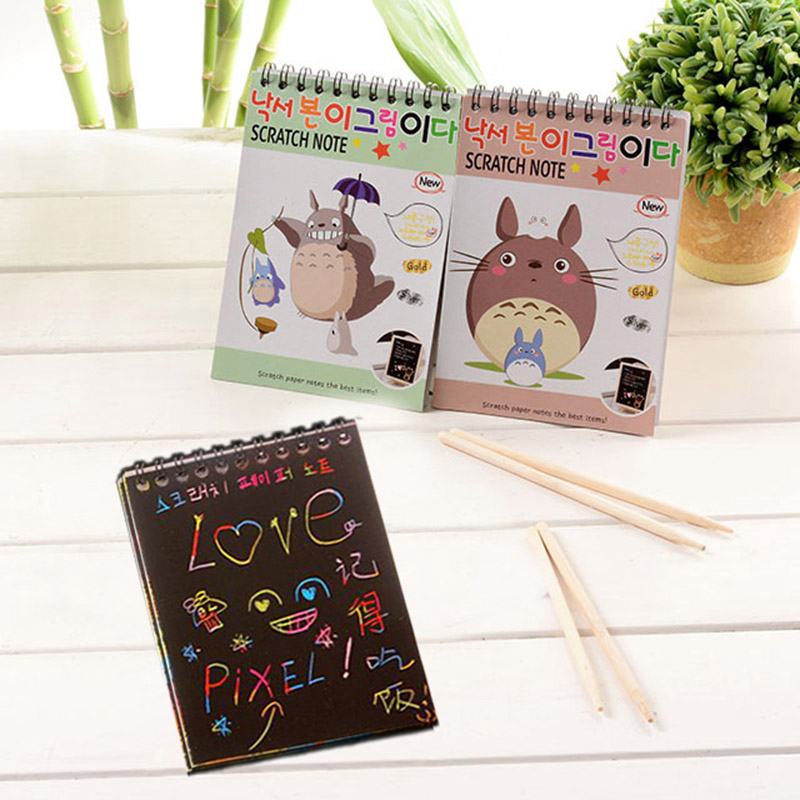My Neighbor Totoro – Kawaii Notebook Sketchbook Pens & Books