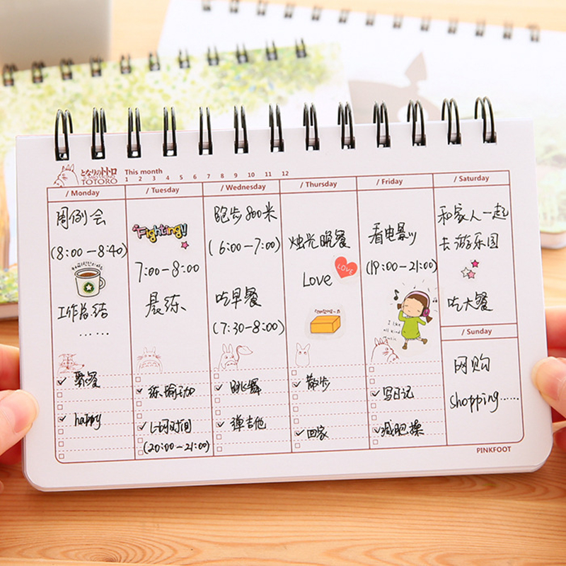 My Neighbor Totoro – Kawaii Planner Notebook Sketchbook Pens & Books