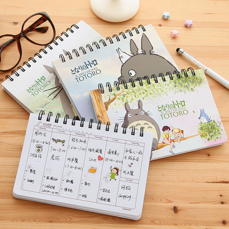 My Neighbor Totoro – Kawaii Planner Notebook Sketchbook Pens & Books