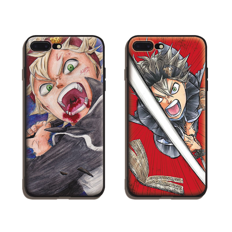 Black Clover – Asta Soft Silicone Phone Cases For iPhone Phone Accessories