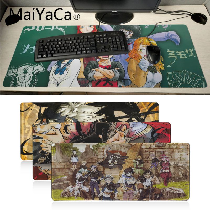 Black Clover – Mouse Pad and Keyboard Mat (5 Styles) Keyboard & Mouse Pads