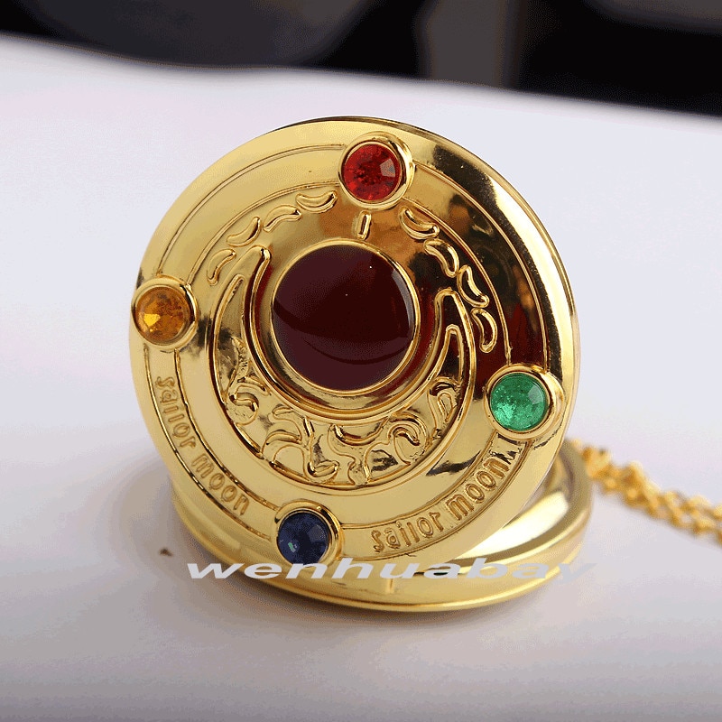 Sailor Moon – Pocket Watch With Diamond Gold Watches