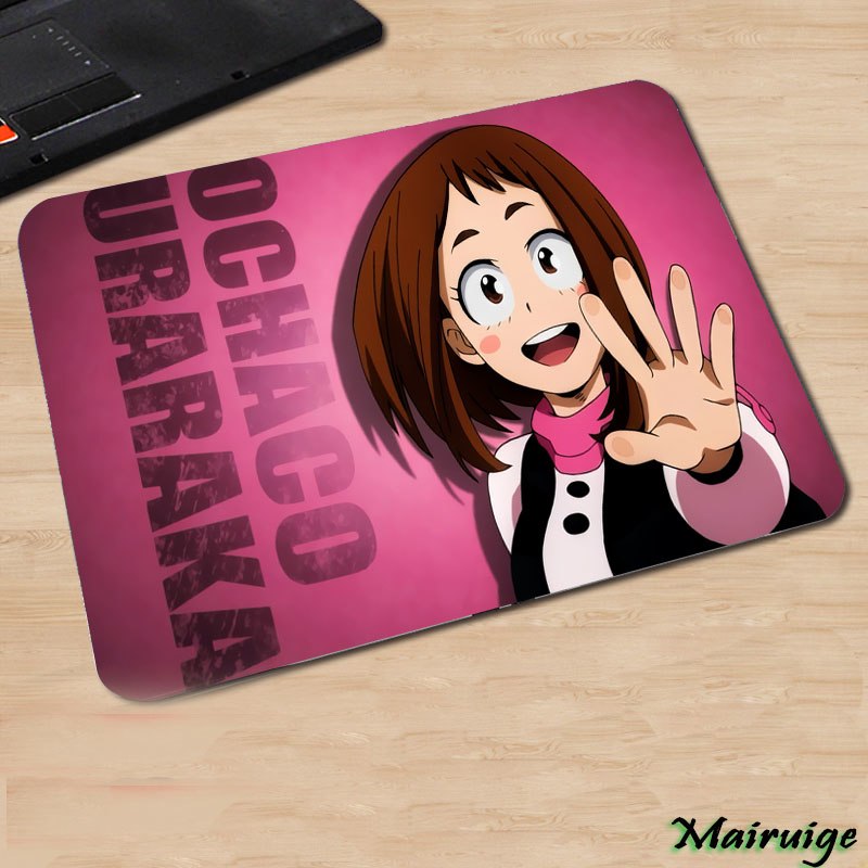 My Hero Academia – Cute Ochaco Uraraka Mousepad and Keyboard Mat Keyboard & Mouse Pads
