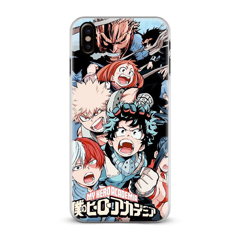 My hero Academia – All Might and U.A. High School Students Phone Cases for iPhone Phone Accessories