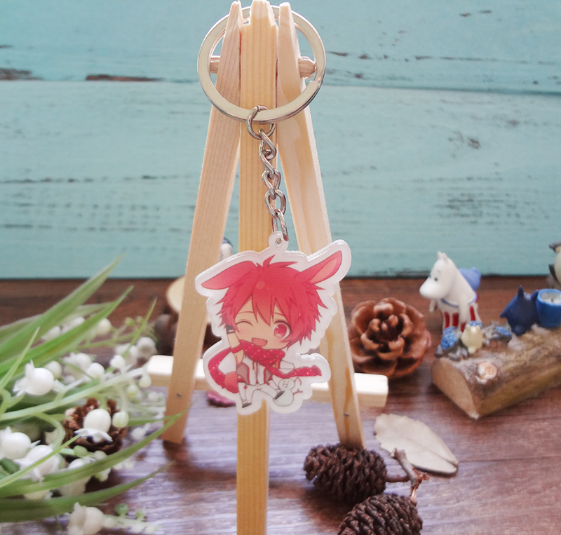 Uta no Prince-sama – 6pcs/set Stars Keychain Pendant Keychains Pendants & Necklaces