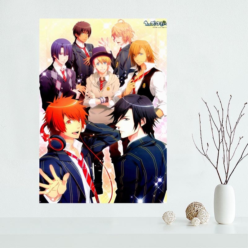 Uta no prince sama Anime HD Canvas Print Wall Poster Scroll Home Decor Cosplay 