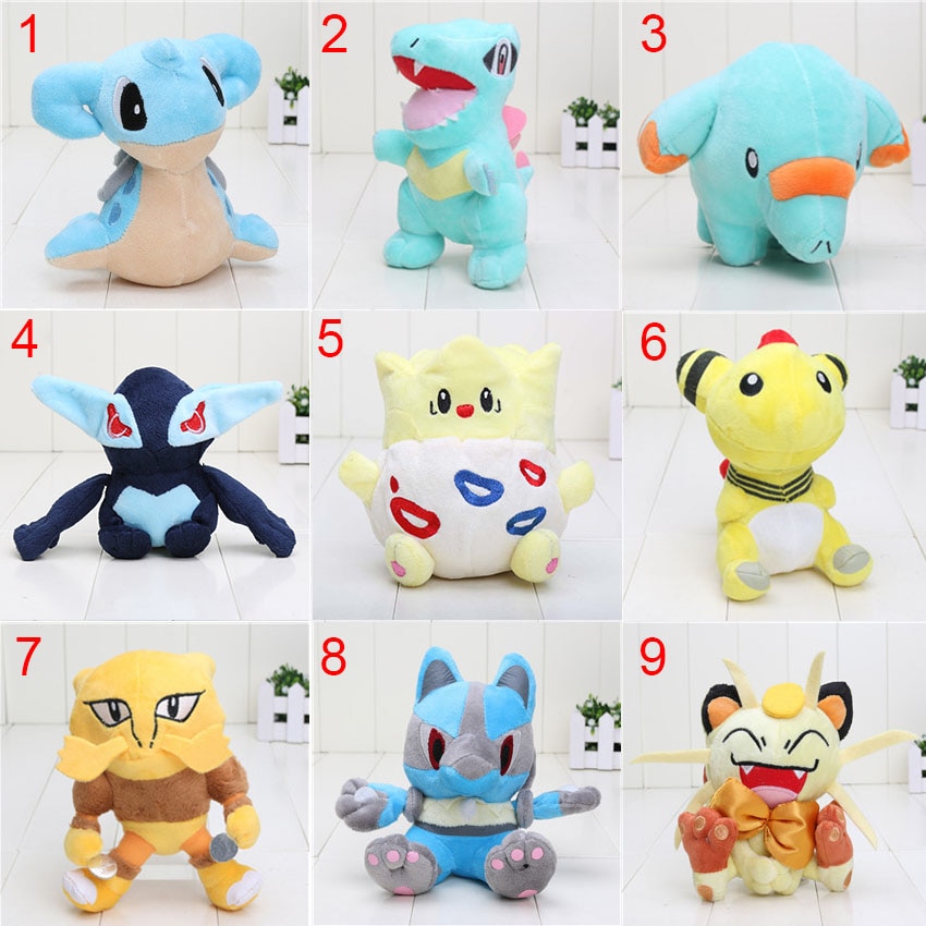Pokemon – 9 Mini Cute Soft Stuffed Plushies (12-18cm) Dolls & Plushies