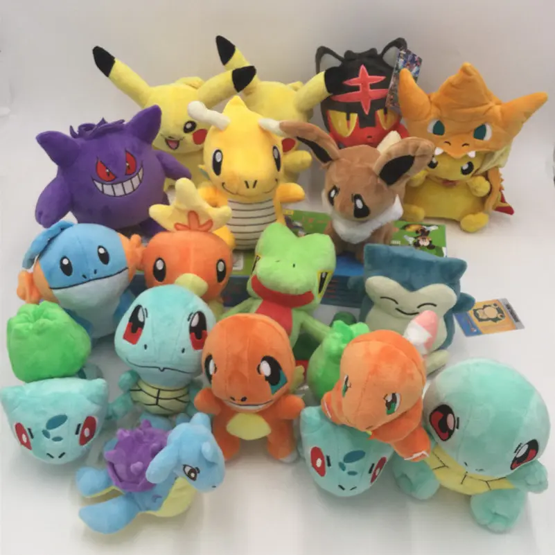 Pokemon – 16 lovely Soft Stuffed Plushies (13cm-22cm) Dolls & Plushies