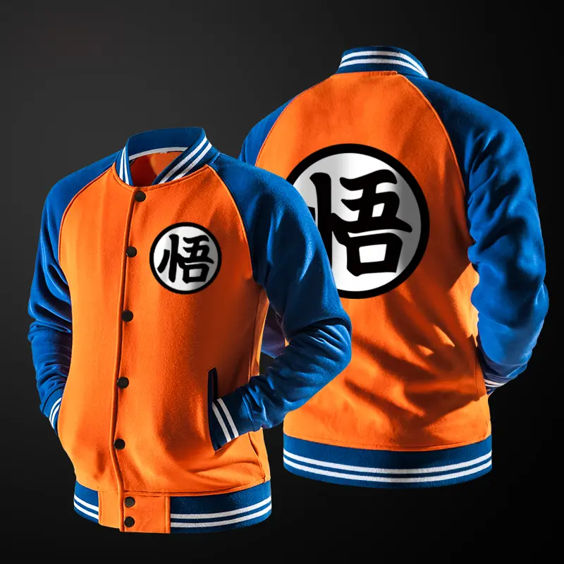 Dragon Ball – Goku Baseball Jacket (3 Colors) Jackets & Coats