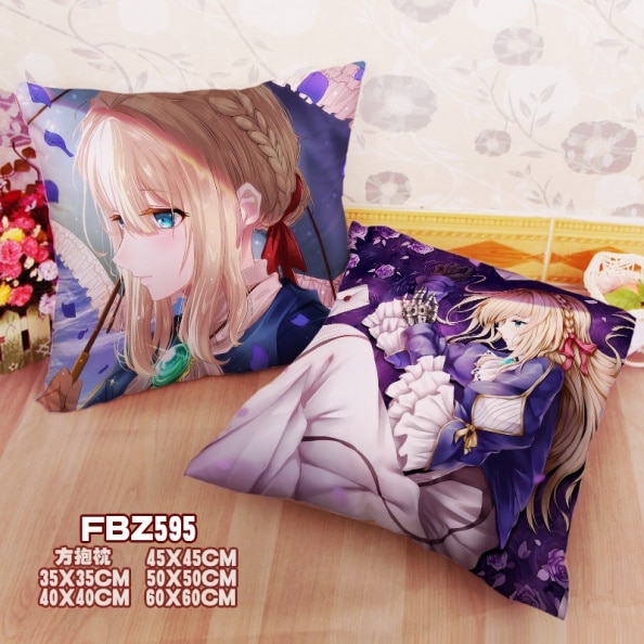 Violet Evergarden – Double Sided Pillow Cover (5 Styles) Bed & Pillow Covers