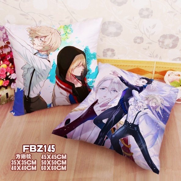 Yuri on Ice – Double Sided Pillow Cover (6 Styles) Bed & Pillow Covers