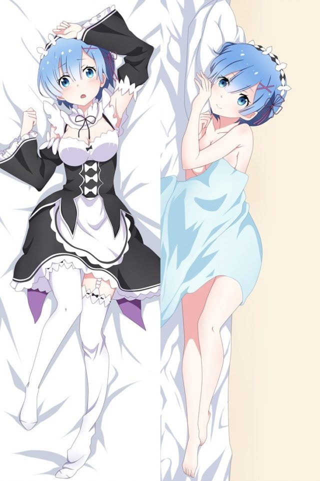 Buy Rezero Rem And Ram Dakimakura Hugging Body Pillow Cover 19 Styles Bed And Pillow Covers 8331
