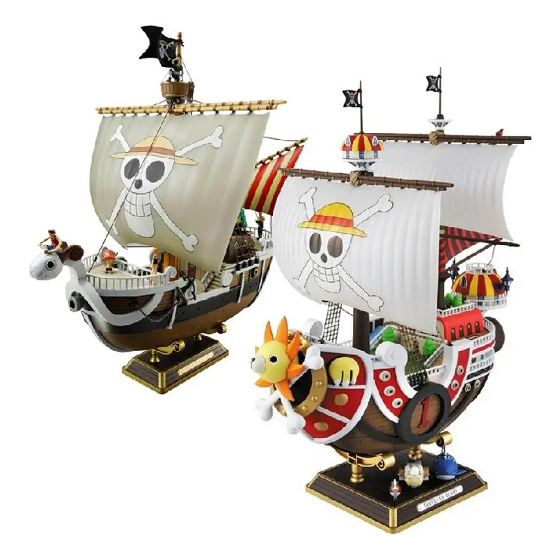 One Piece – Straw Hat Pirates Going Merry and Thousand Sunny Ships Action Figures Action & Toy Figures
