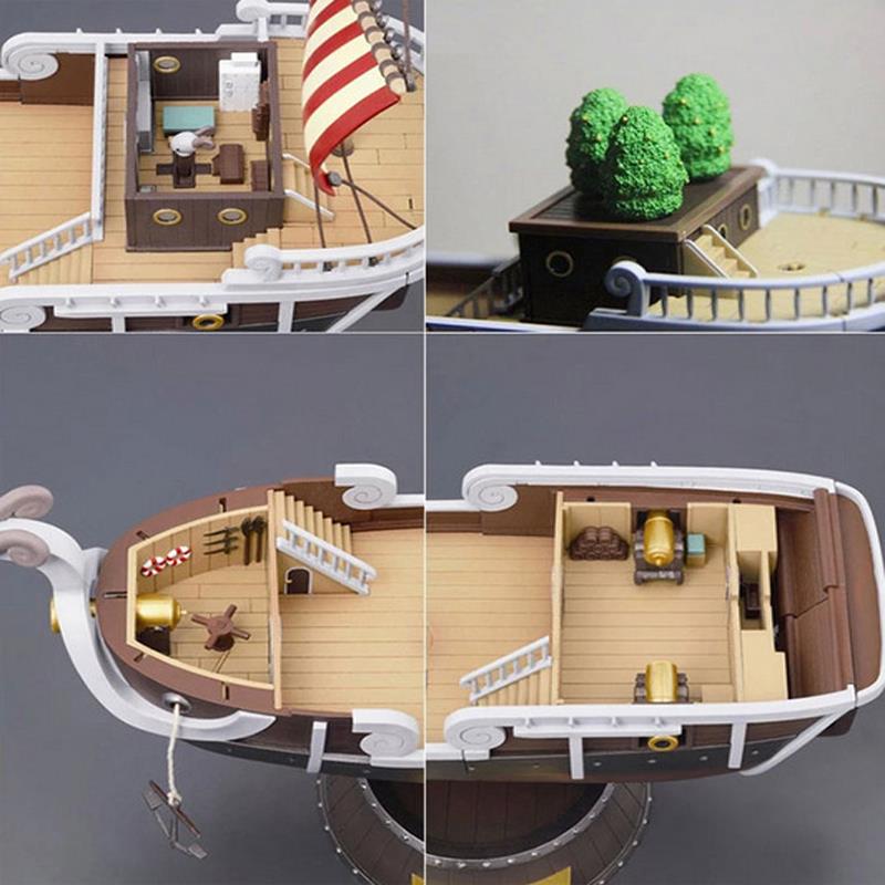 One Piece – Straw Hat Pirates Going Merry and Thousand Sunny Ships Action Figures Action & Toy Figures