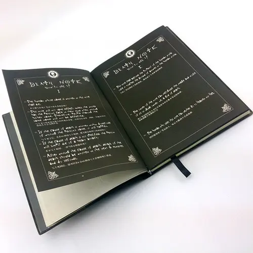Death Note – Leather Writing Journal Notebook Pens & Books