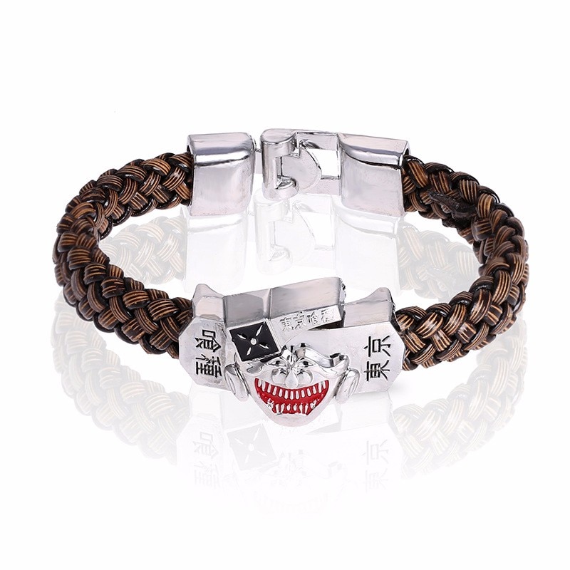 Tokyo Ghoul – Leather Woven Bracelet Bracelets