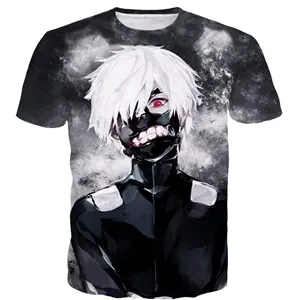 Buy Tokyo Ghoul - Ken Kaneki 3D Printed T-Shirt (22 Styles) - T-Shirts ...