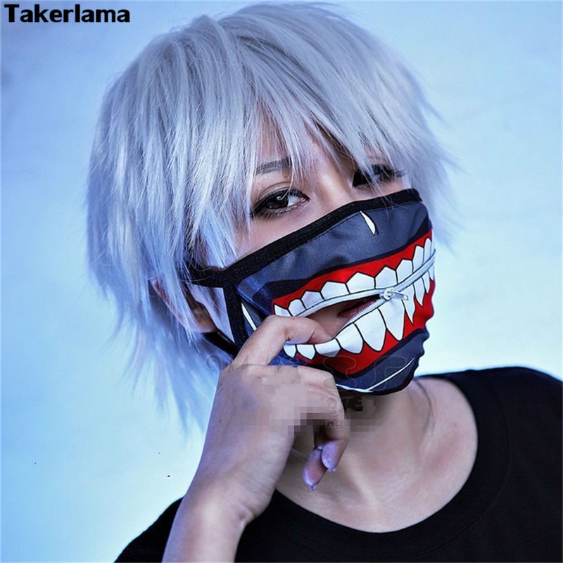 Tokyo Ghoul – Ken Kaneki Face Cosplay Mask Cosplay & Accessories