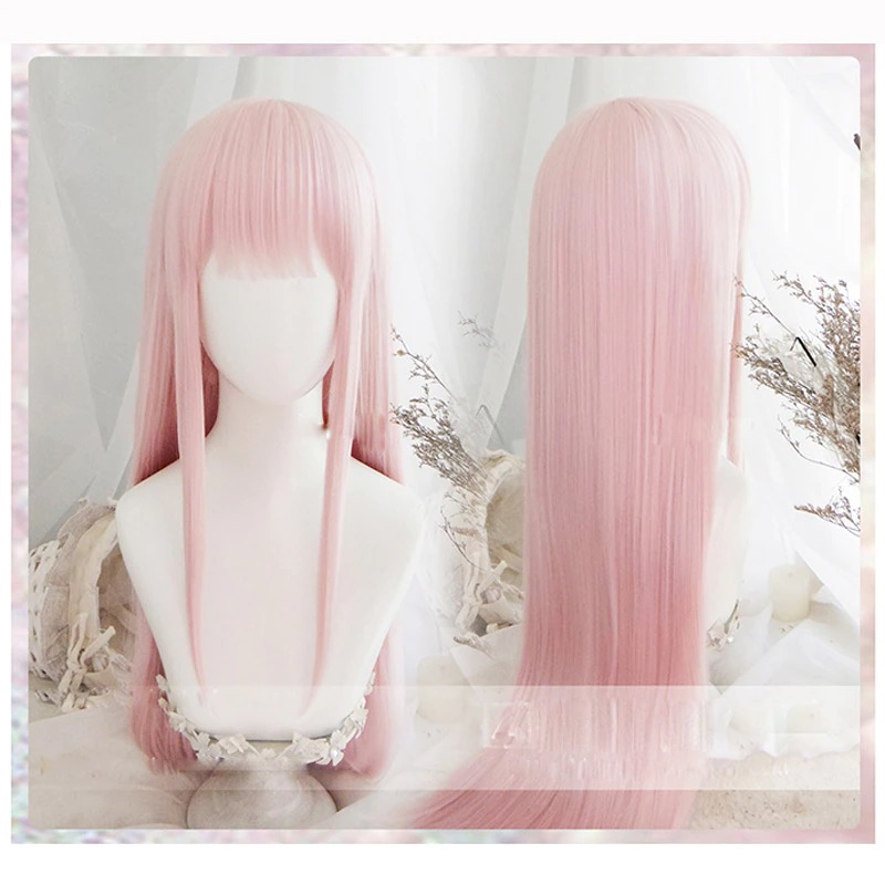 Darling in the Franxx – Zero Two Wig Cosplay & Accessories