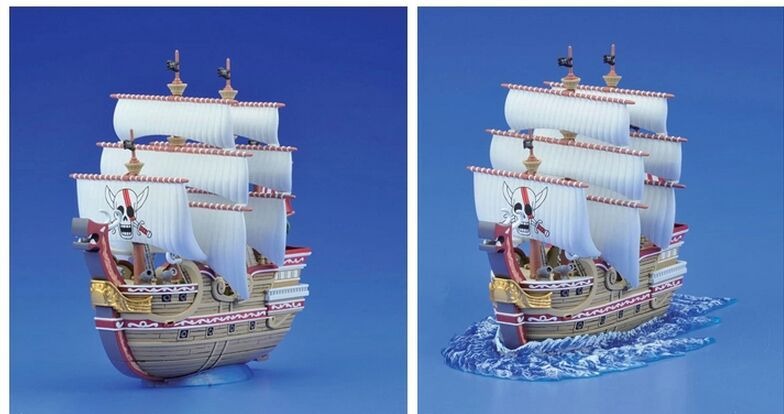 Buy One Piece - Straw Hat Pirates Going Merry and Thousand Sunny Ships  Action Figures - Action Figures