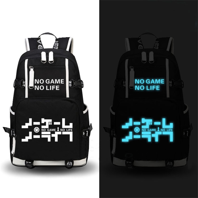 No Game No Life – Luminous Backpack (4 Styles) Bags & Backpacks