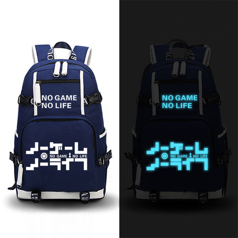 No Game No Life – Luminous Backpack (4 Styles) Bags & Backpacks