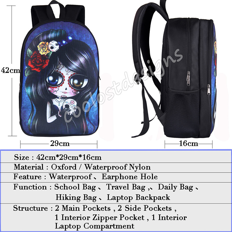 No Game No Life – School Bag (22 Styles) Bags & Backpacks