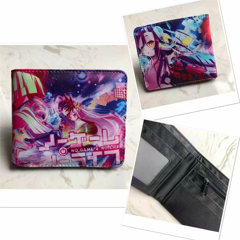 No Game No Life – Sora and Shiro Cute Short Wallet Wallets