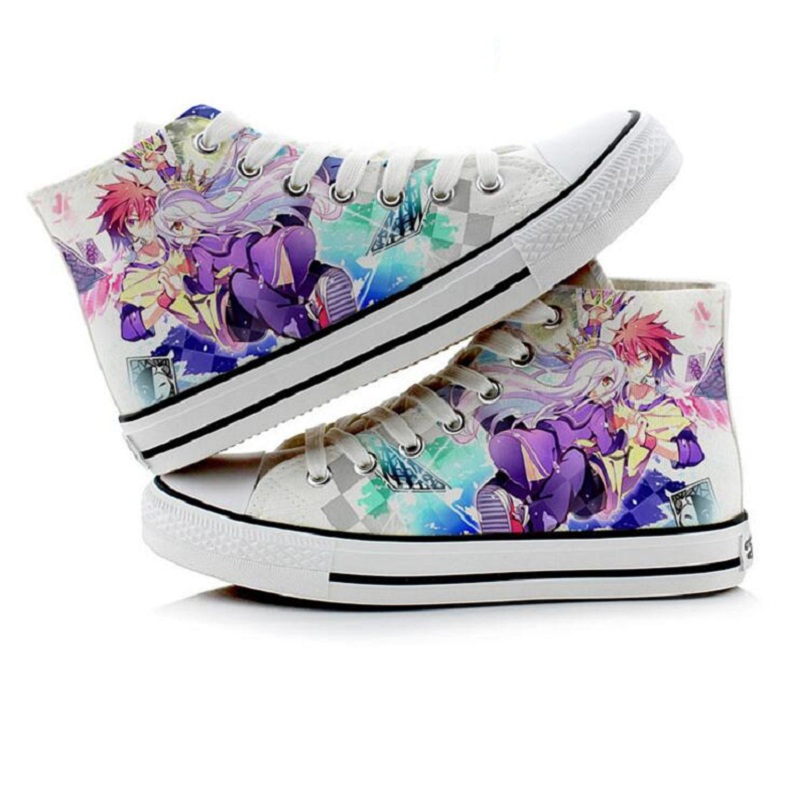 No Game No Life – Sora and Shiro Casual Canvas Shoes Shoes & Slippers