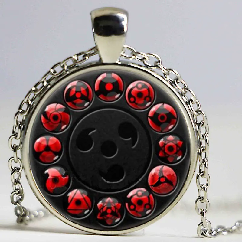 Naruto – Sharingan Eyes Pendant Necklace (6 Colors) Pendants & Necklaces