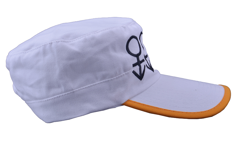 JoJo’s Bizarre Adventure – Jotaro Kujo White Cap (2 Styles) Caps & Hats