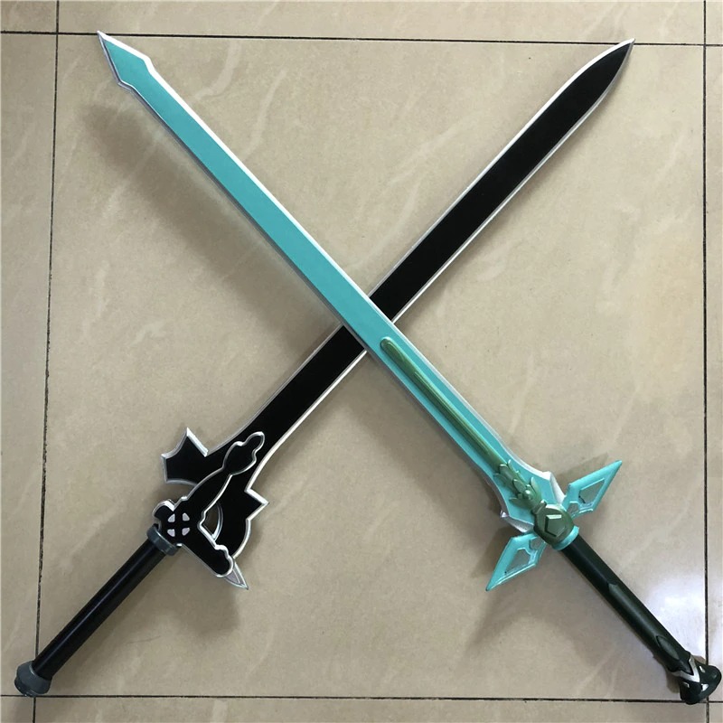 Sword Art Online – Kirito Elucidator and Dark Repulser Cosplay Swords Cosplay & Accessories