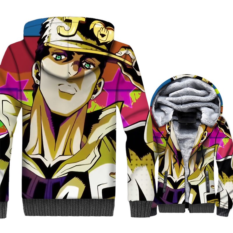 JoJo’s Bizarre Adventure – 3D Printed Jackets Hoodies (13 Styles) Hoodies & Sweatshirts Jackets & Coats