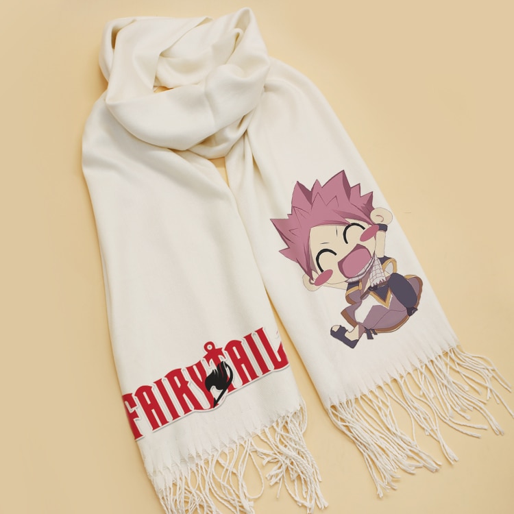 Fairy Tail – Cute White Scarf (2 Styles) Cosplay & Accessories