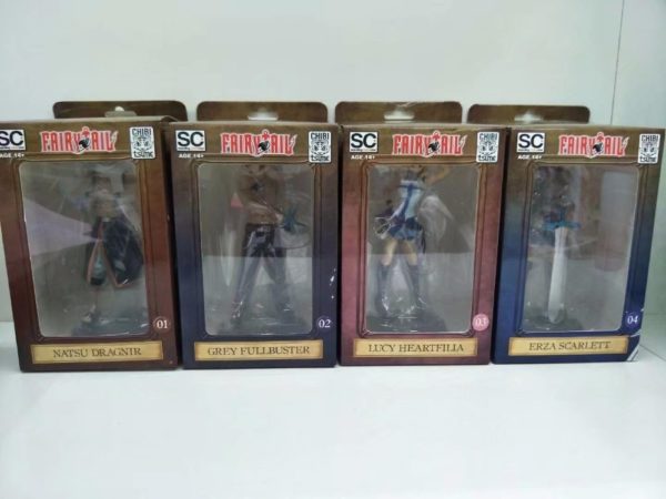 fairy tail figure set