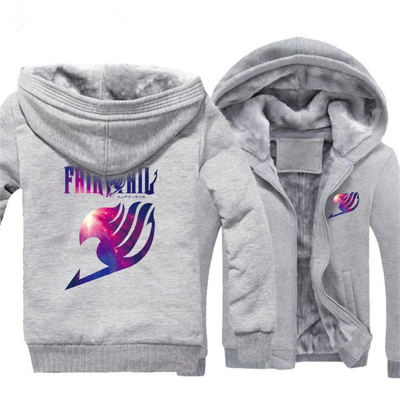 Fairy Tail – Printed Jacket Hoodie (4 Styles) Hoodies & Sweatshirts Jackets & Coats