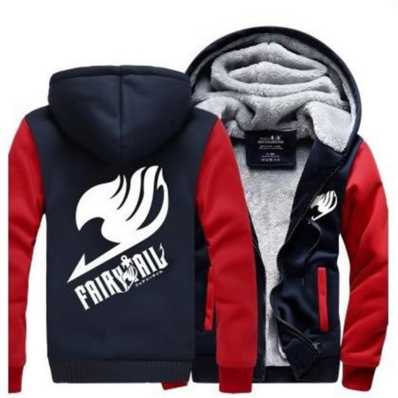 Fairy Tail – Printed Jacket Hoodie (4 Styles) Hoodies & Sweatshirts Jackets & Coats
