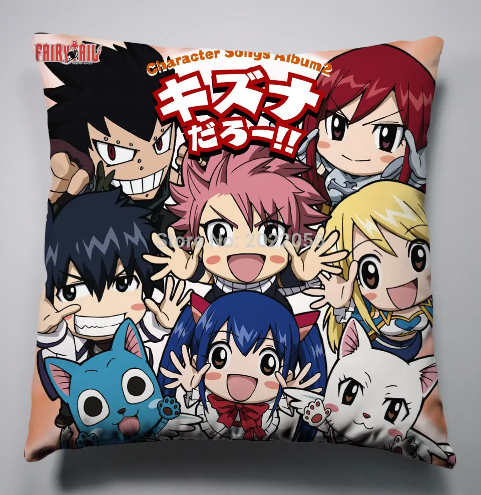 Fairy Tail – Chibi Team Natsu Pillow Bed & Pillow Covers