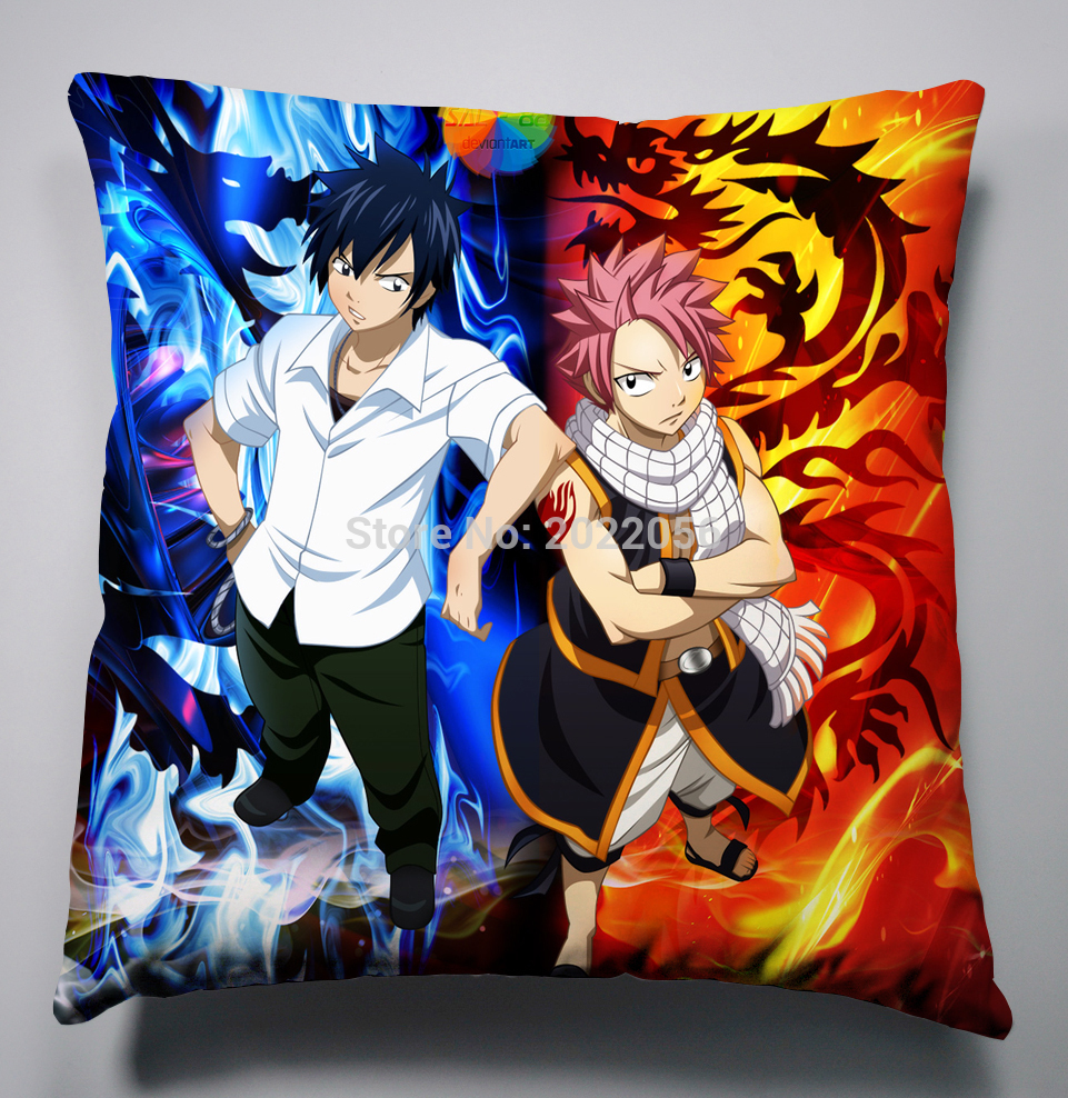 Fairy Tail – Natsu and Gray Pillow Bed & Pillow Covers